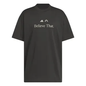 Adidas Ant Believe Tee Anthony Edwards Black Taupe JW4292