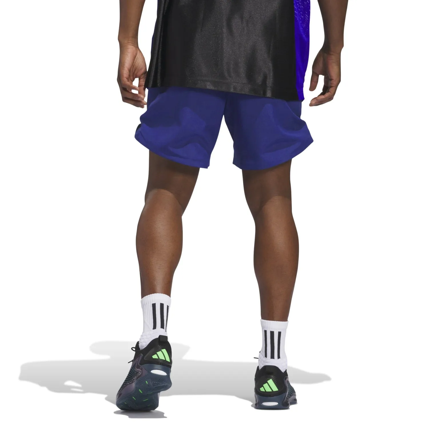 Adidas Ant Short Anthony Edwards Blue Black JD6150