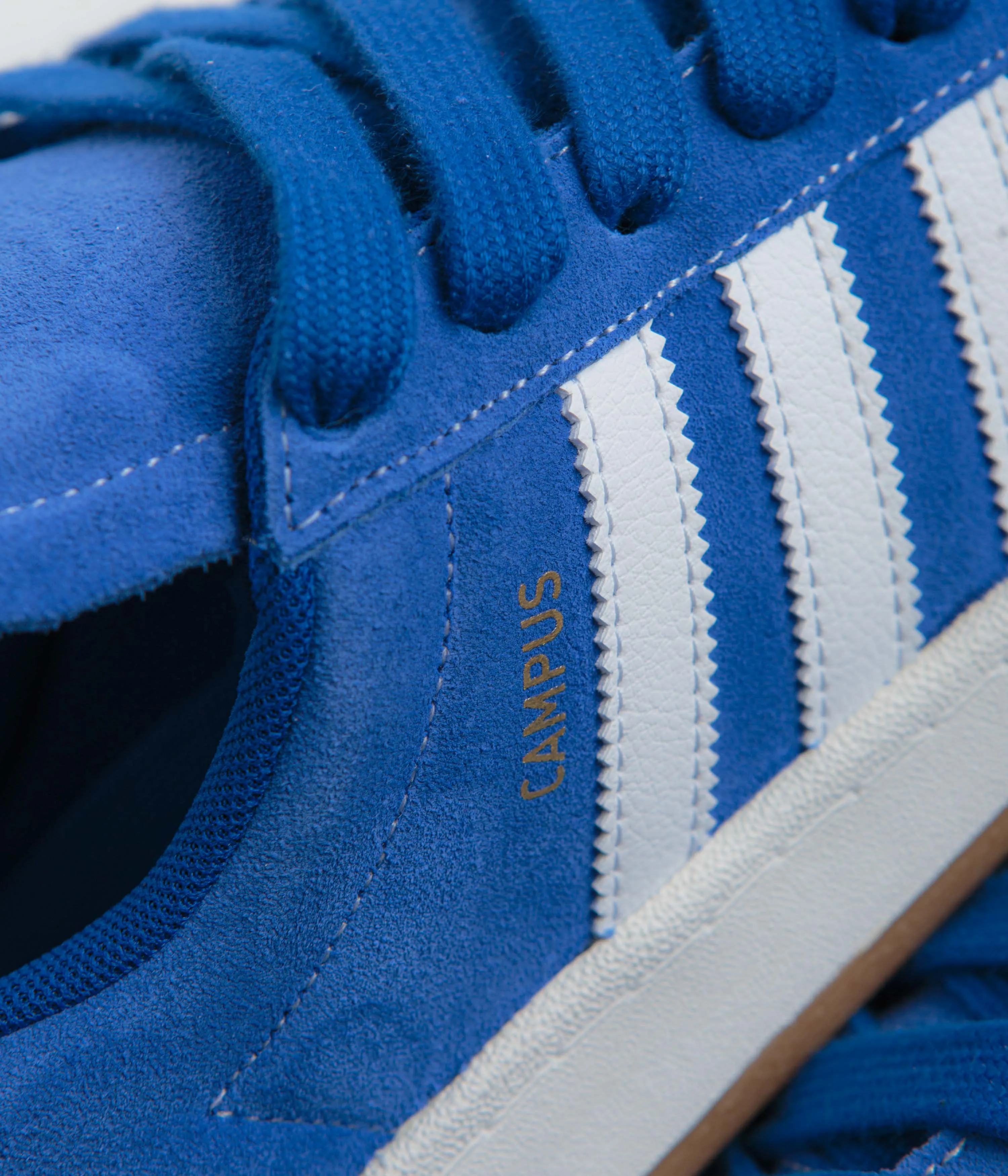 Adidas Campus ADV Shoes - Team Royal Blue / FTWR White / Gold Metallic