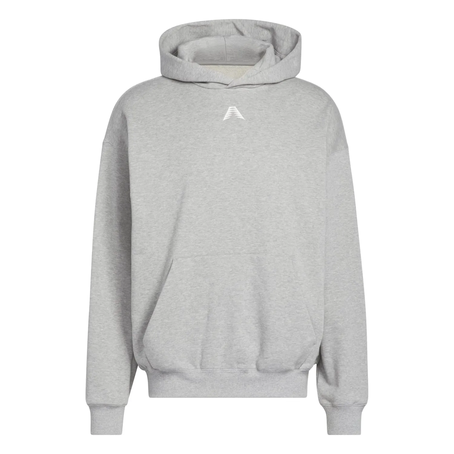 Adidas Men Anthony Edwards Graphic Fleece Pullover Grey JY3974