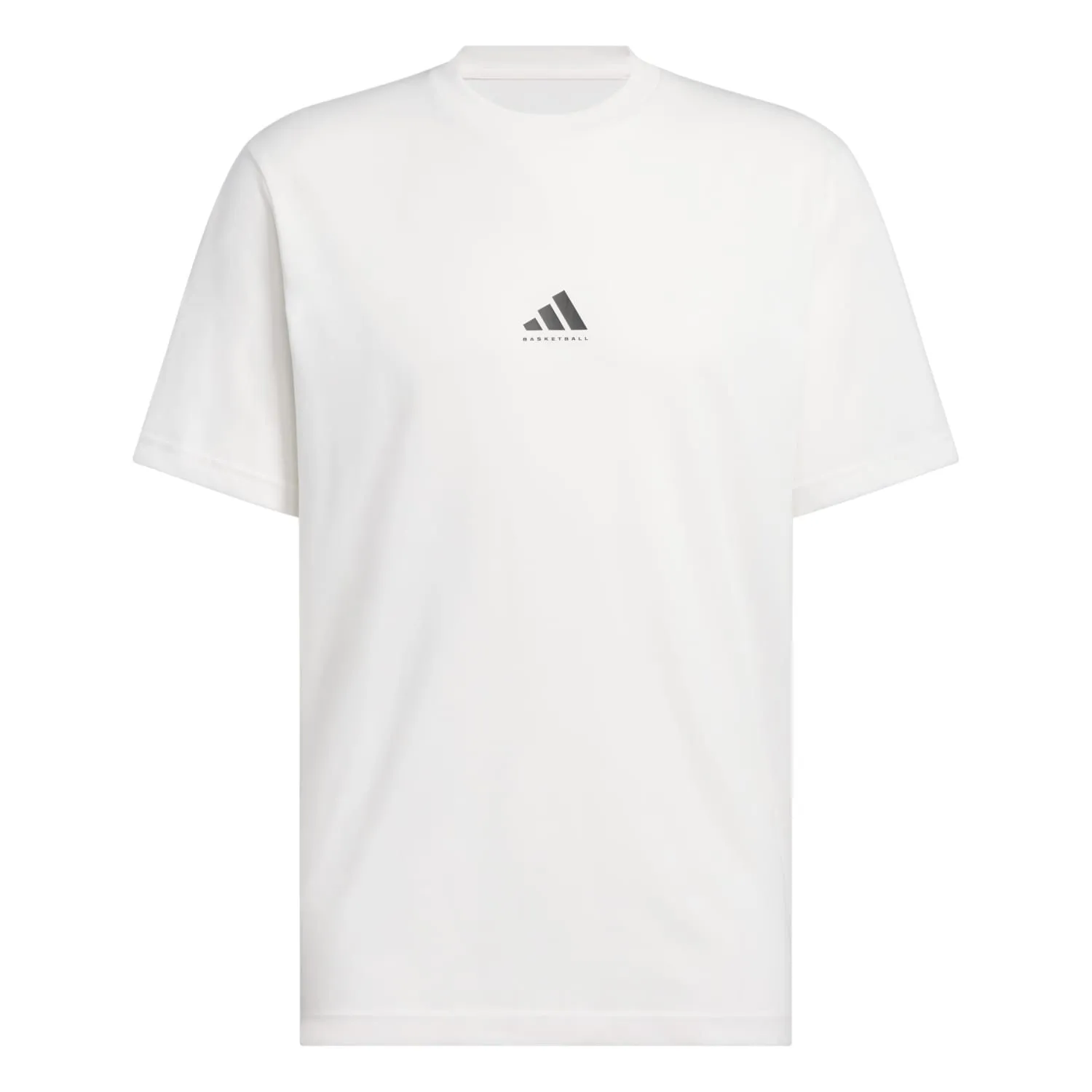 Adidas Men Basketball Graphics Tee White JI7572