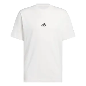 Adidas Men Basketball Graphics Tee White JI7572