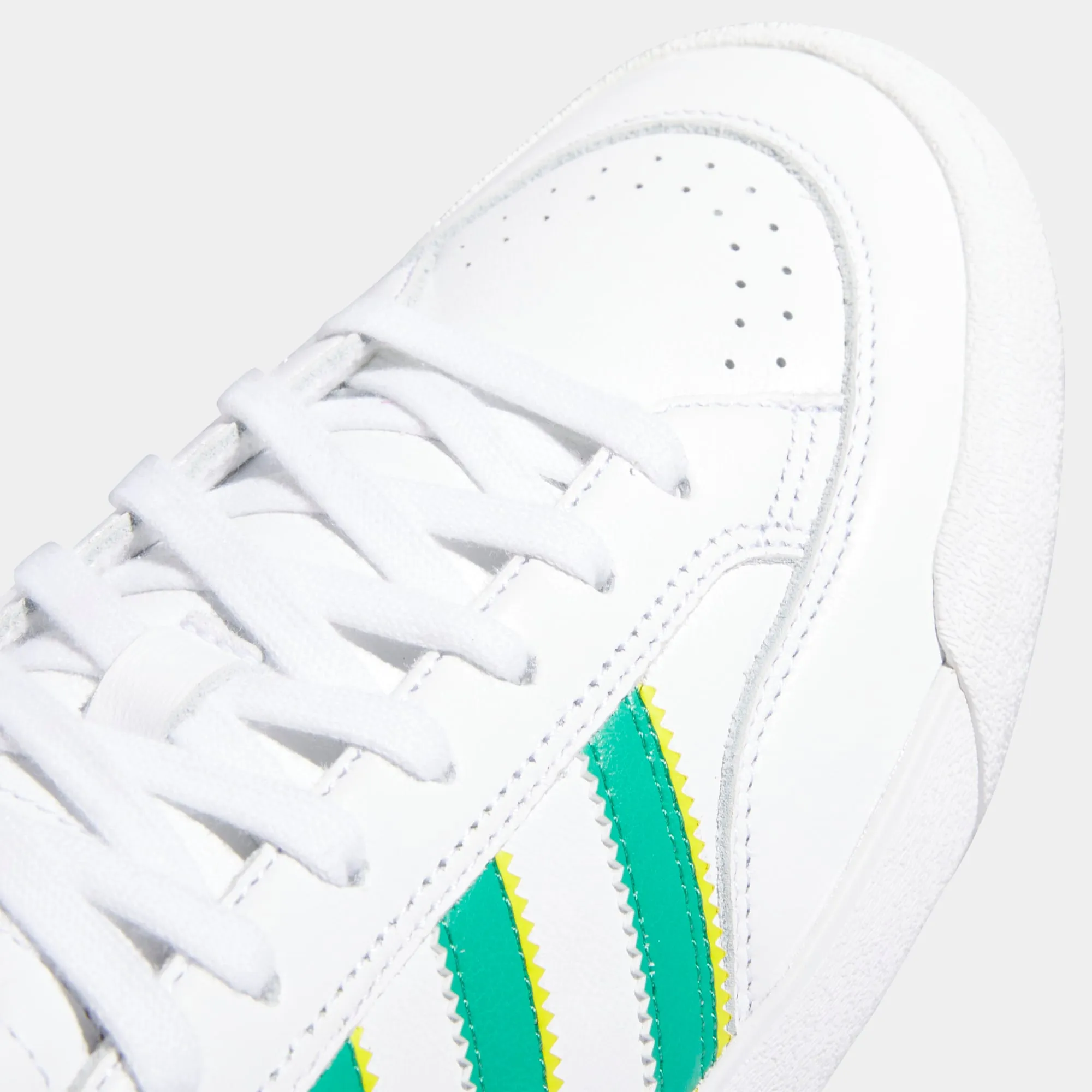 ADIDAS NORA - WHITE/GREEN-YELLOW