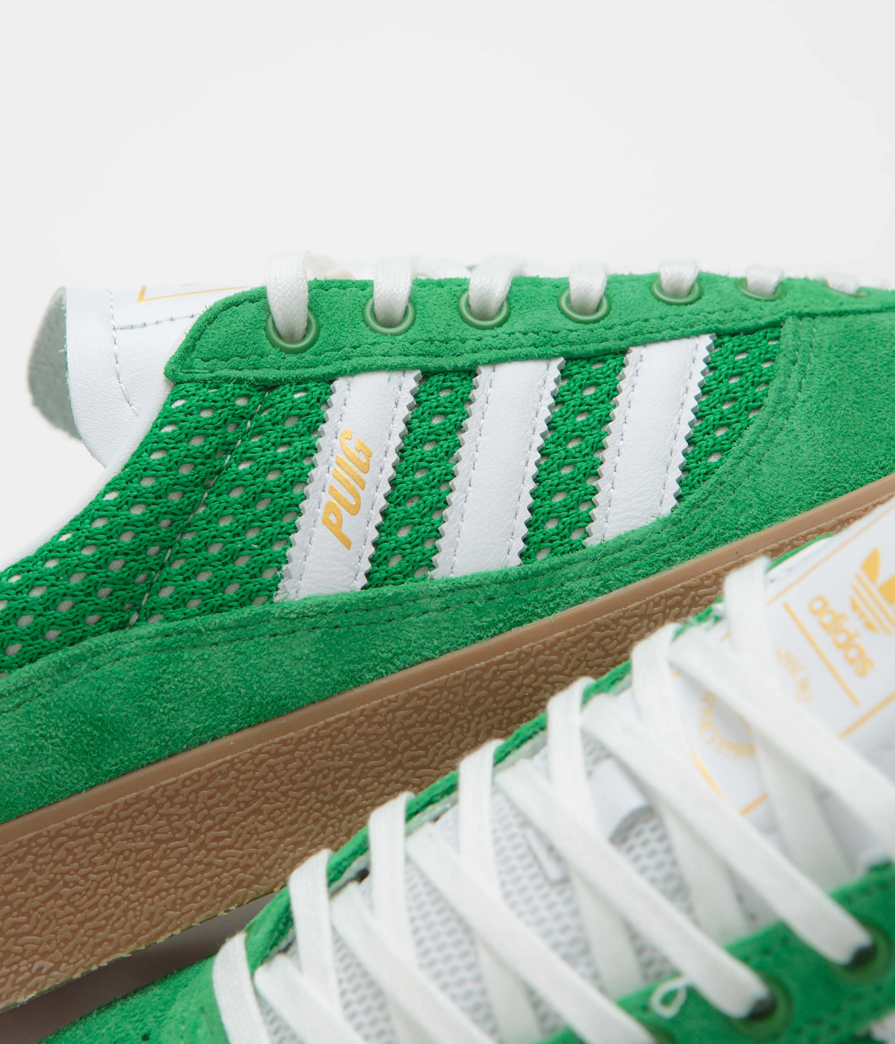 Adidas Puig Indoor Shoes - Green / FTWR White / Gum4