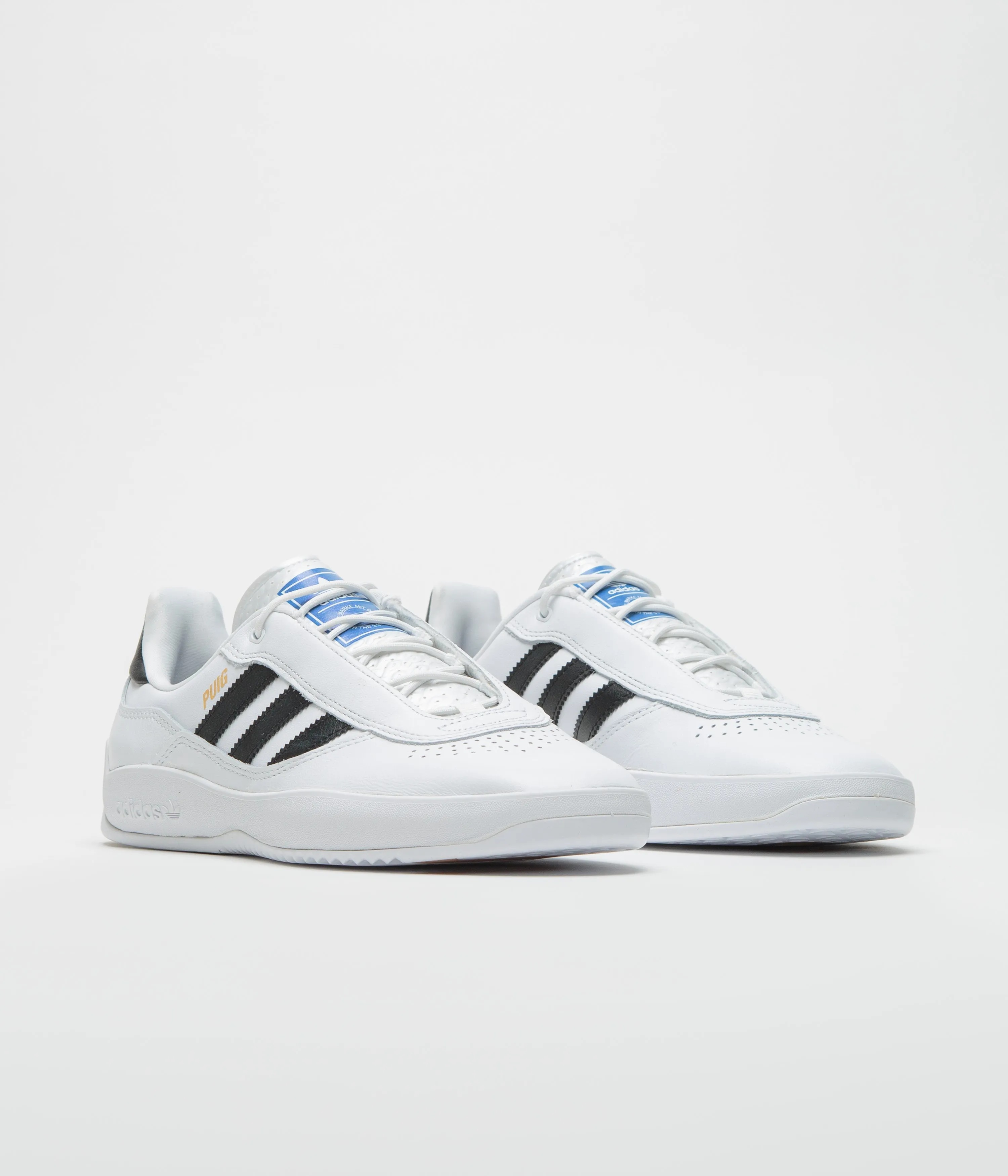Adidas Puig Shoes - FTWR White / Core Black / Bluebird