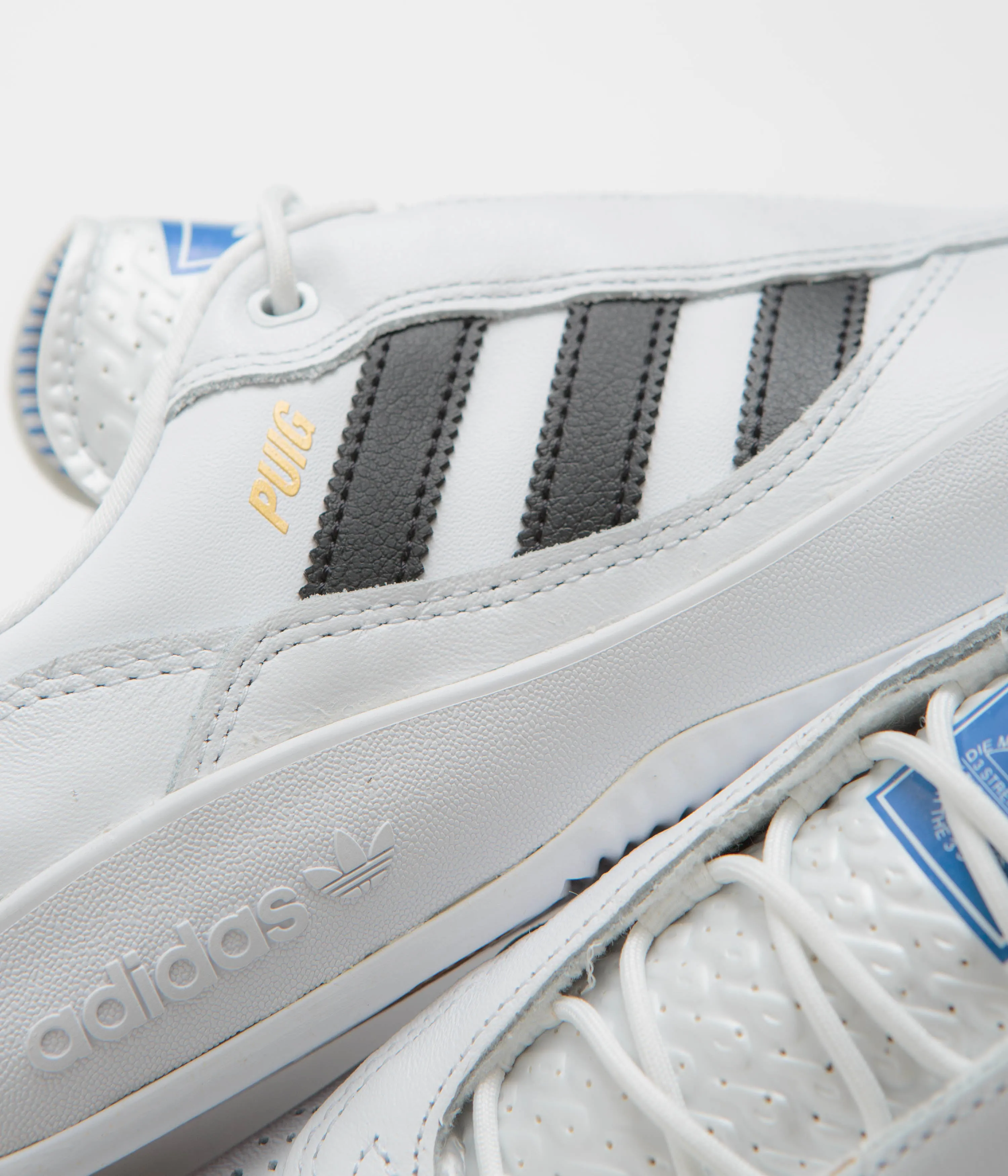 Adidas Puig Shoes - FTWR White / Core Black / Bluebird