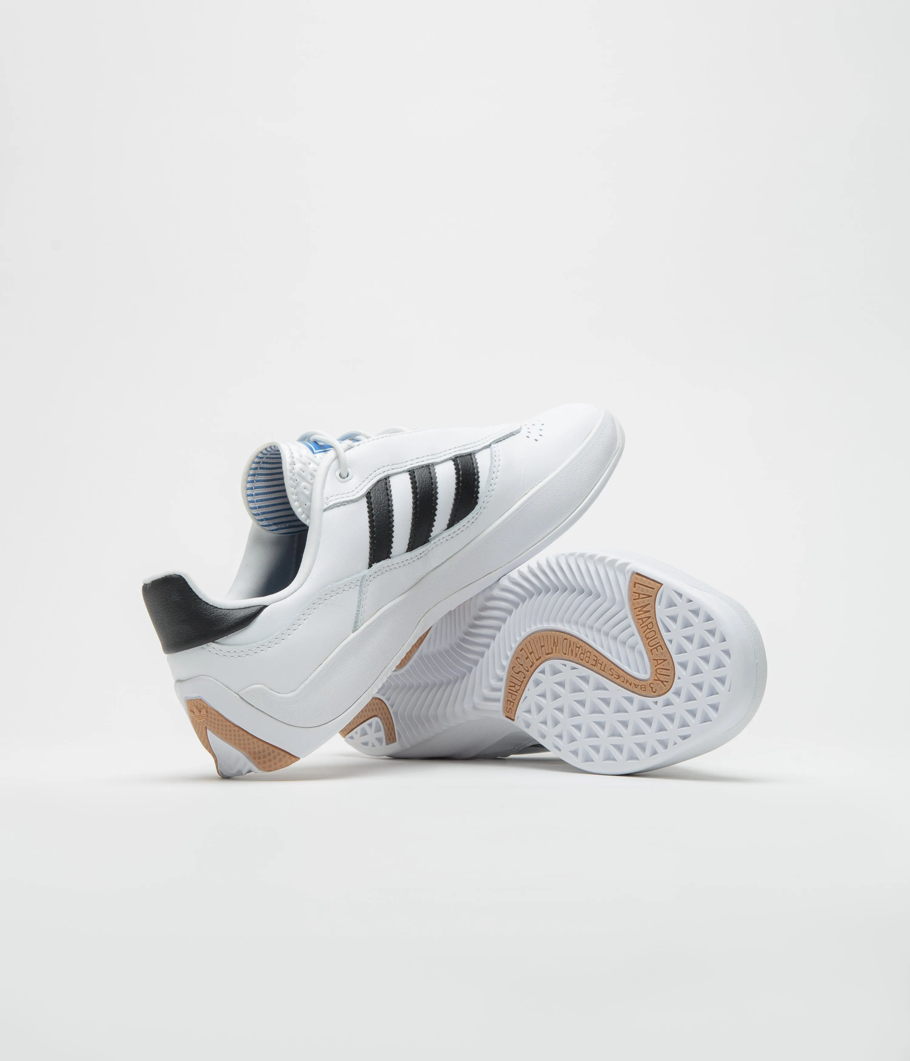 Adidas Puig Shoes - FTWR White / Core Black / Bluebird