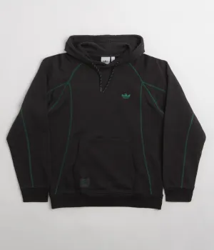 Adidas Shmoofoil Featherweight Hoodie - Black / Dark Green