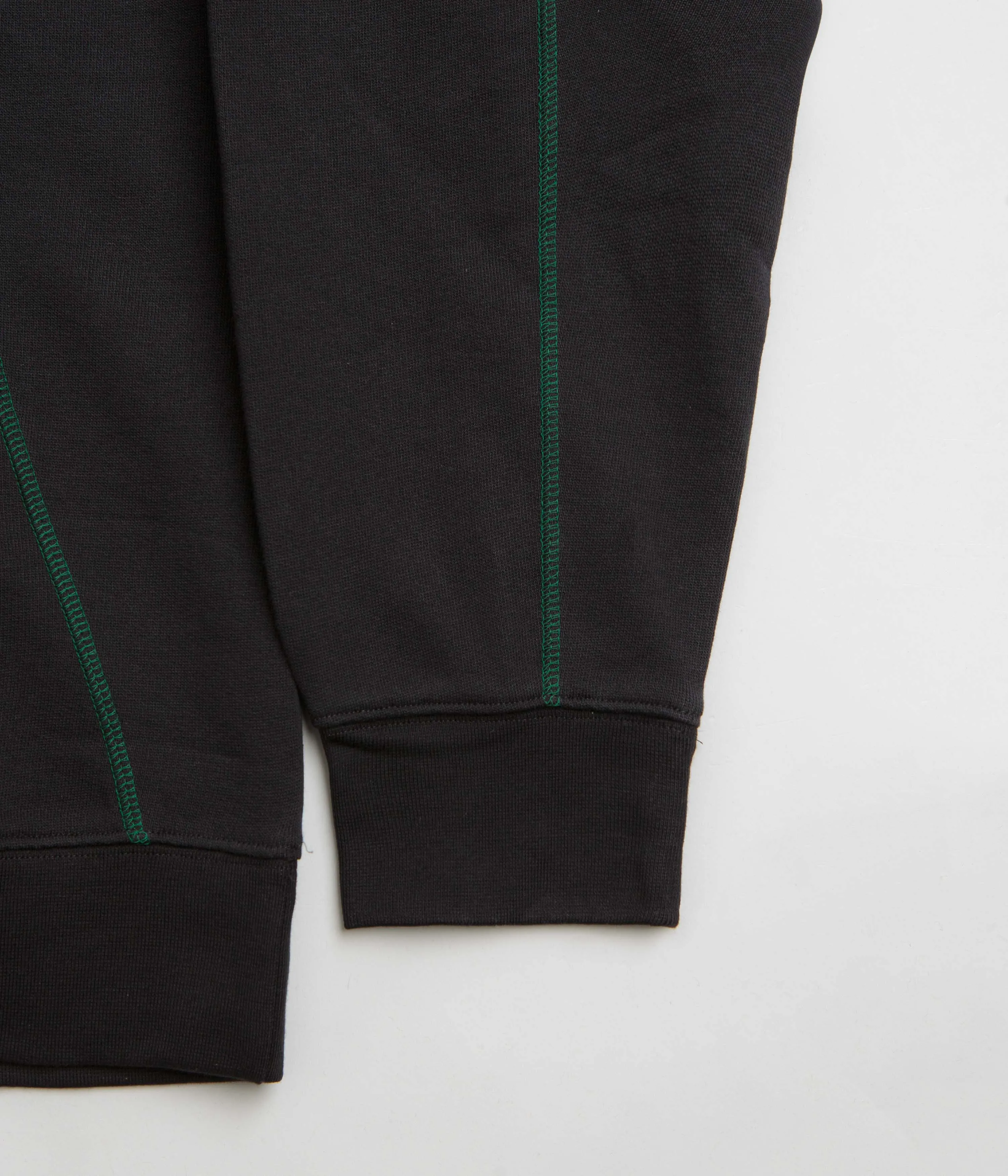 Adidas Shmoofoil Featherweight Hoodie - Black / Dark Green