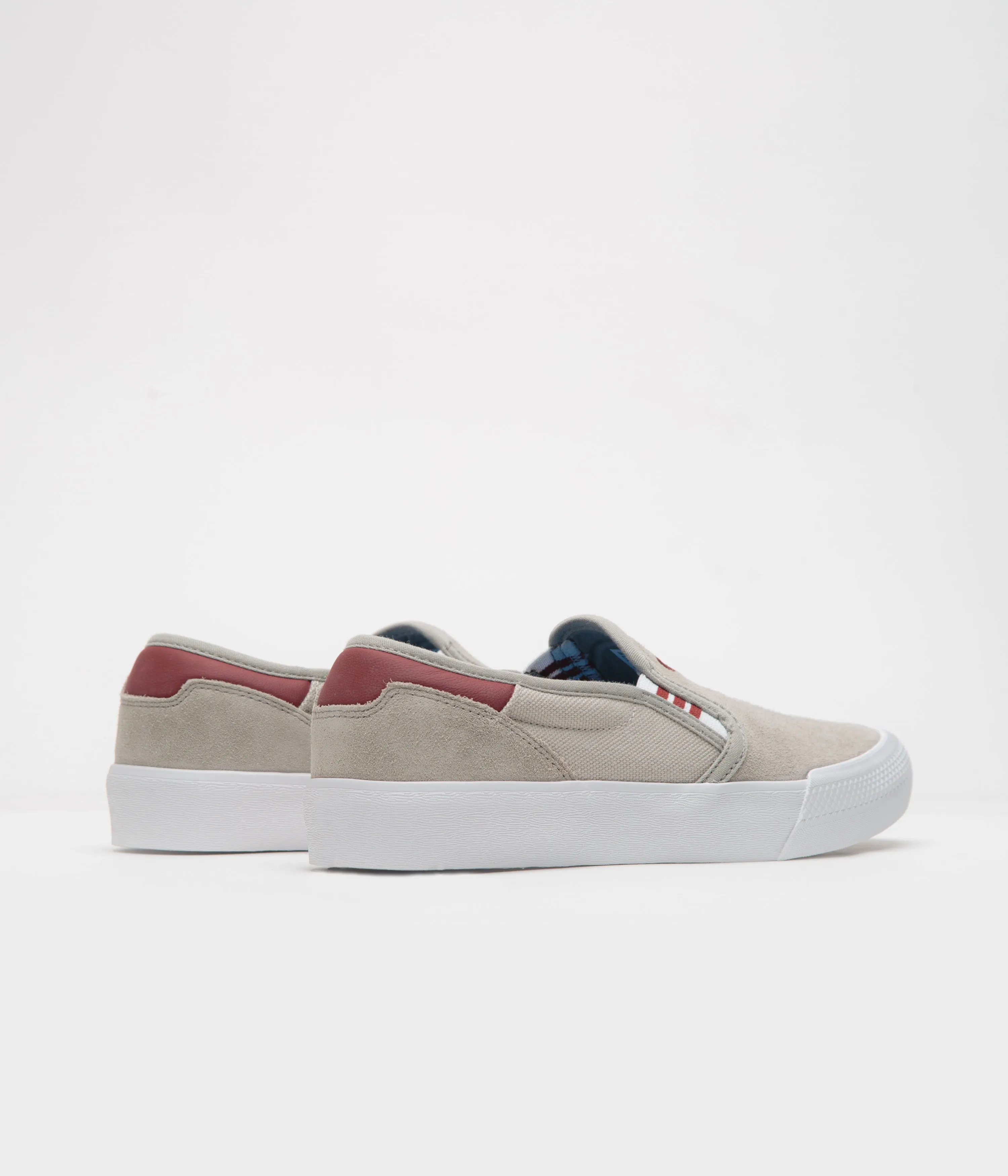 Adidas Shmooofoil Slip-On Shoes - Putty Beige / Preloved Ruby / Wonder Alumina