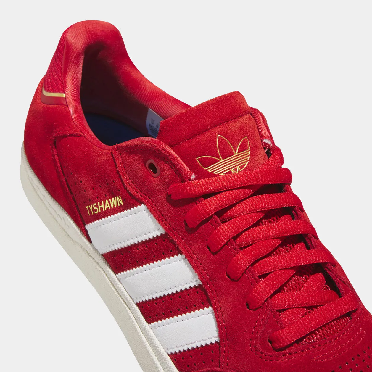 ADIDAS TYSHAWN LOW - SCARLET/CHALK WHITE