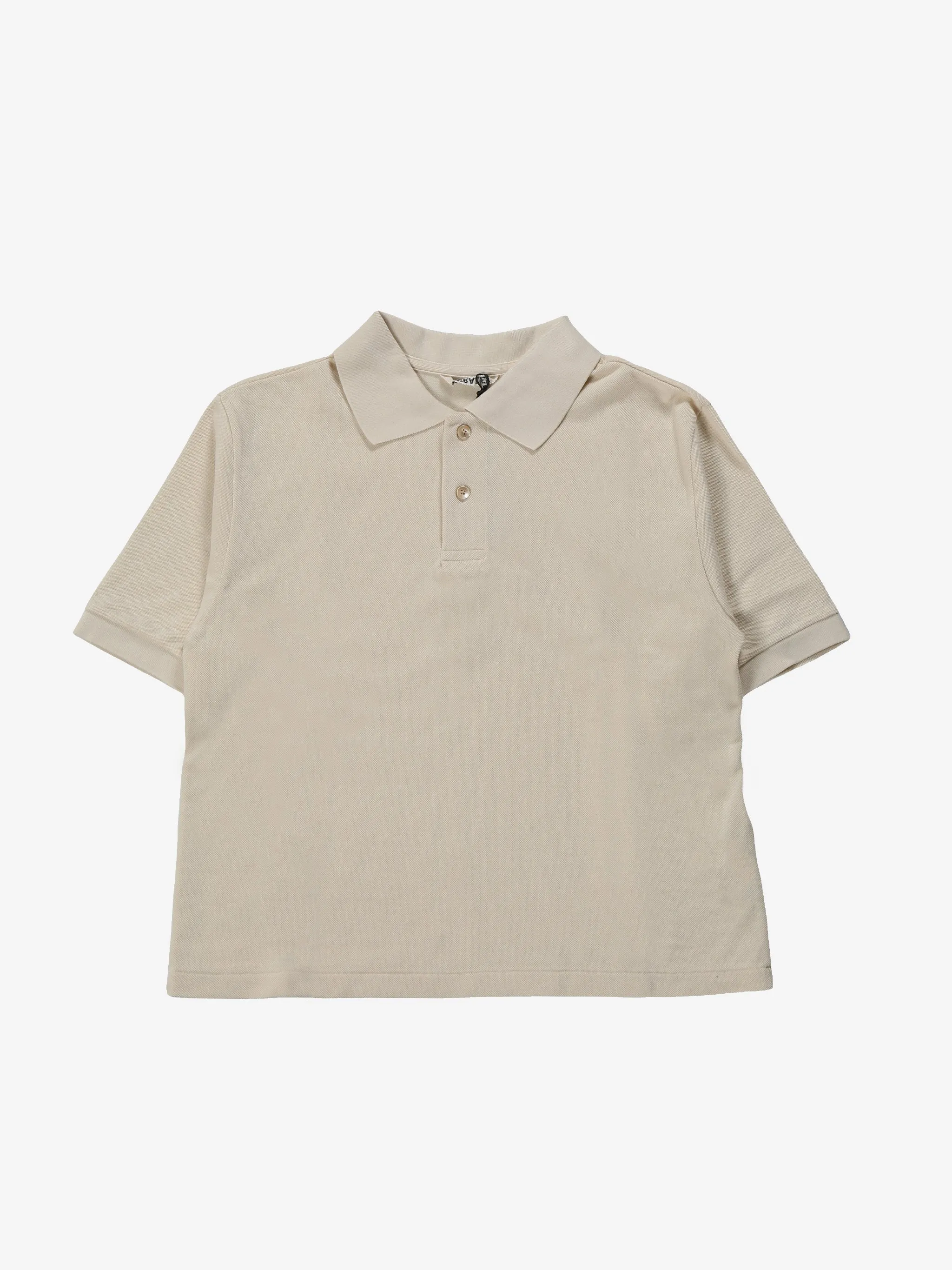AURALEE - Women High Gauge Pique Polo Shirt