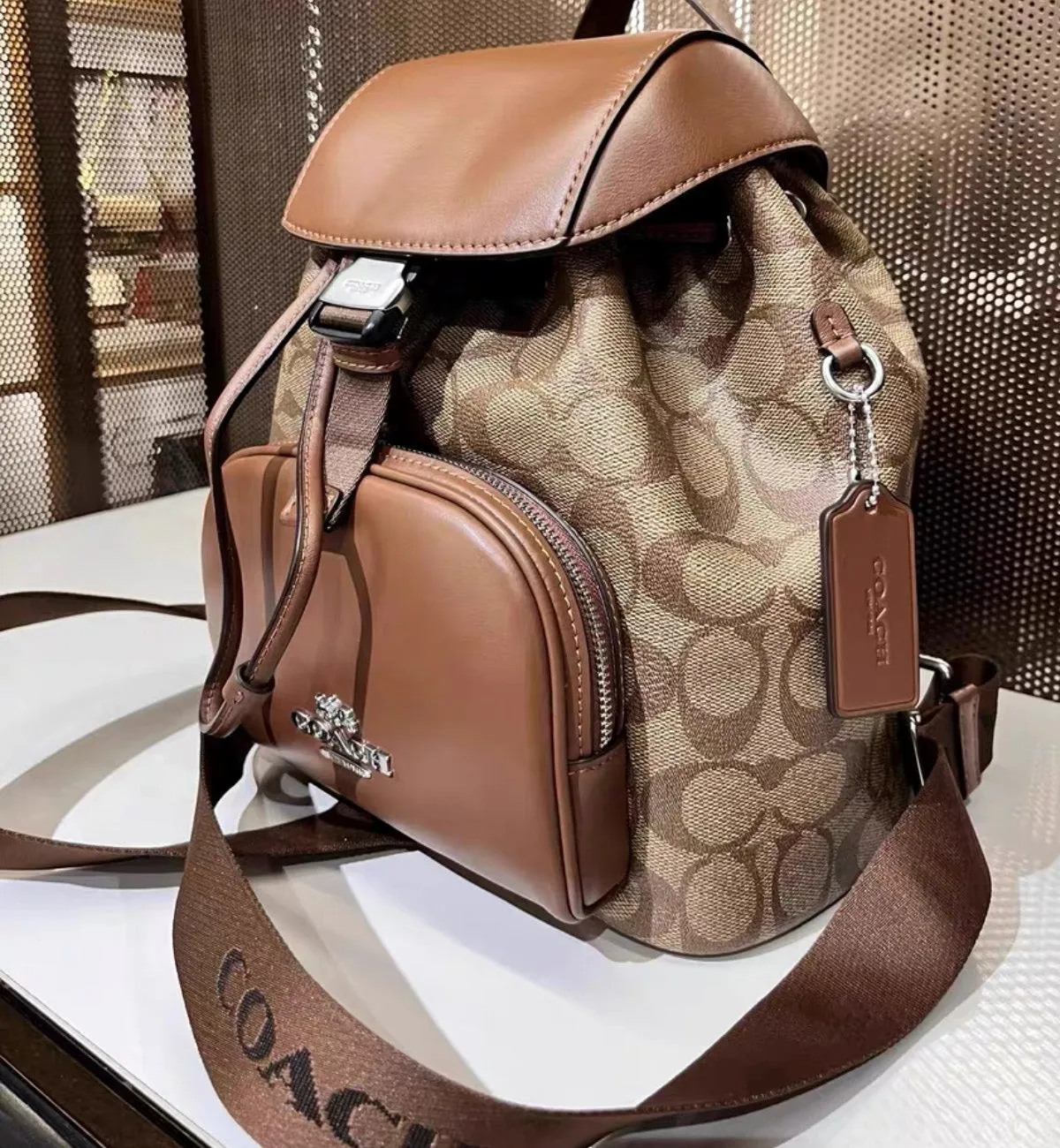 Coach Pace Backpack (Brown)