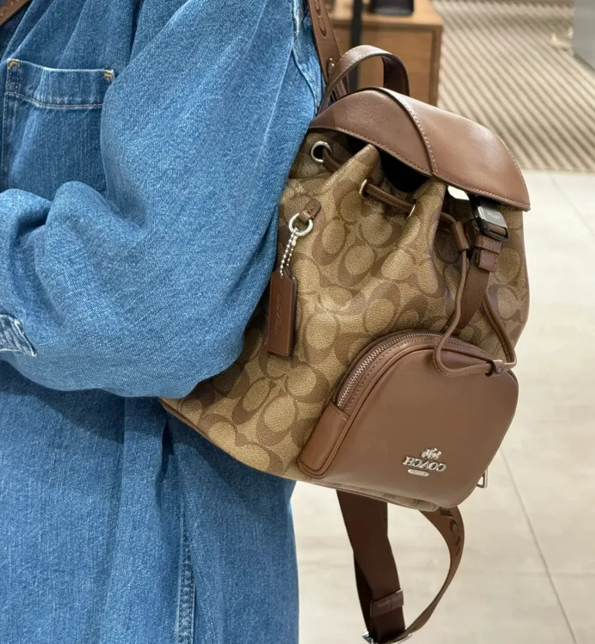 Coach Pace Backpack (Brown)