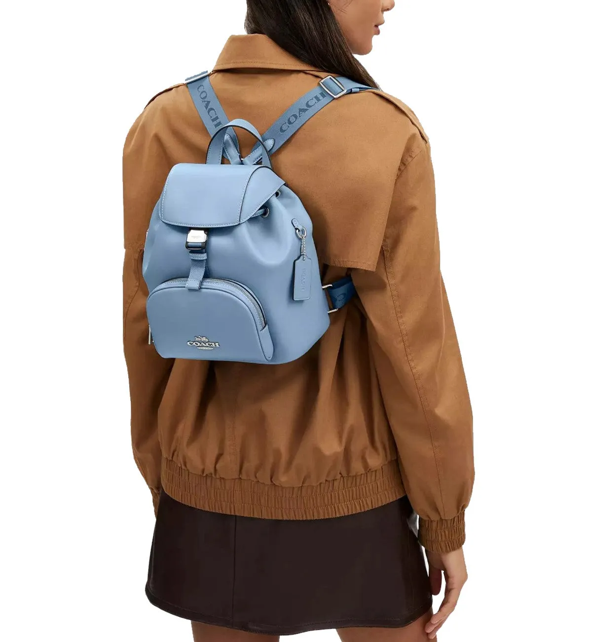 Coach Pace Backpack (Cyan)