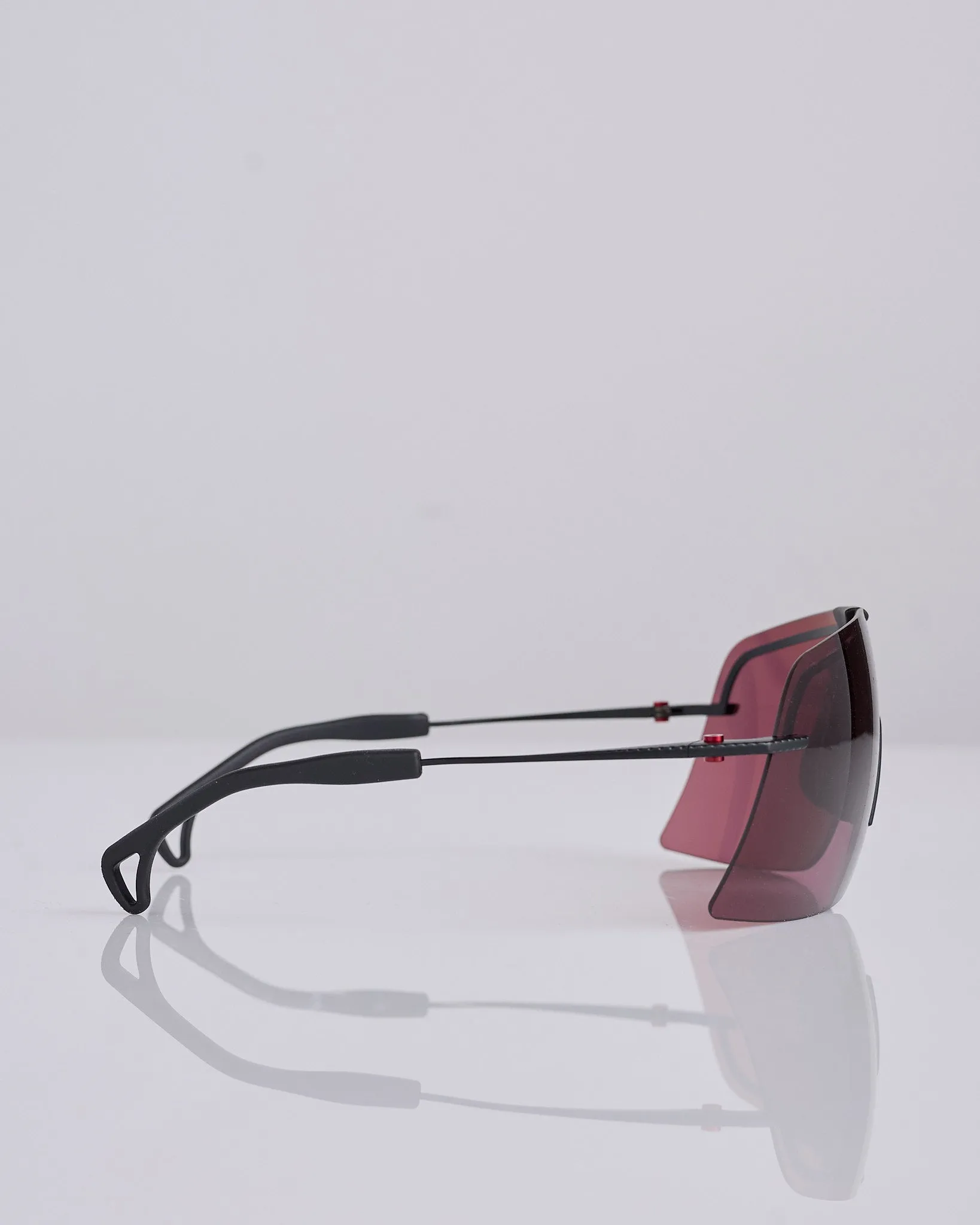 District Vision Yusuke Alpine Blade Ti Sunglass Black D  Black Rose