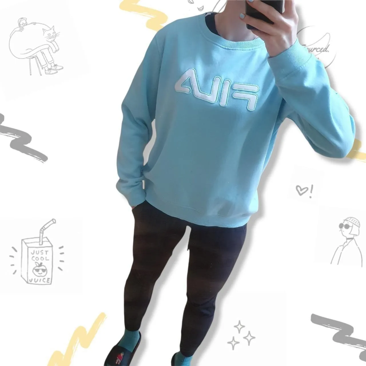 FILA 90's Lightweight Sweatshirt (M)
