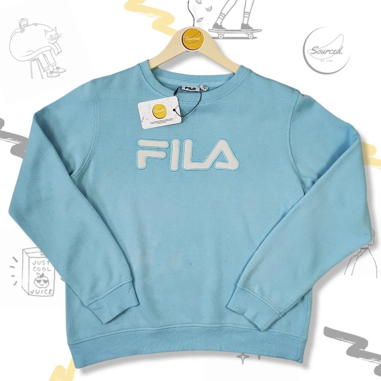 FILA 90's Lightweight Sweatshirt (M)