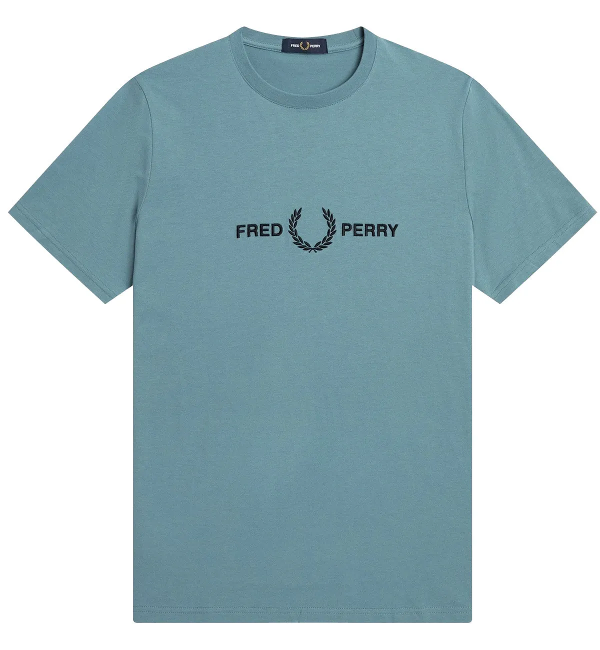 Fred Perry Small Logo Blue T-Shirt 2023 (Blue)