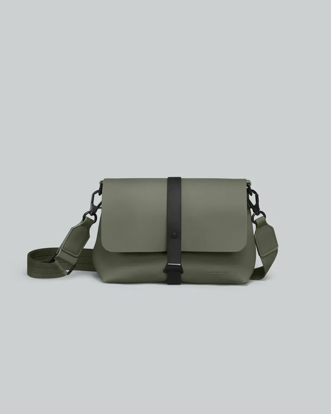 Gaston Luga Splsh Crossbody Bag - Olive