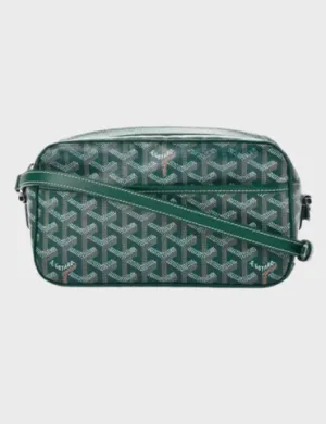 Goyard Cap Vert Crossbody (Goyardine Green)