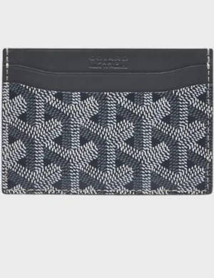 Goyard Saint - Sulpice Card Wallet - Marquage Coeur Grey