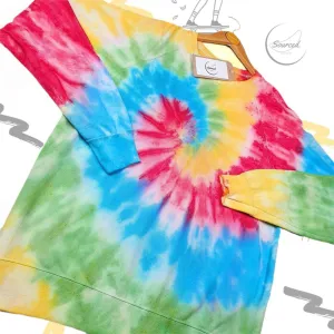 HandTiedyed Lightweight Crewneck Jumper ( Unisex)