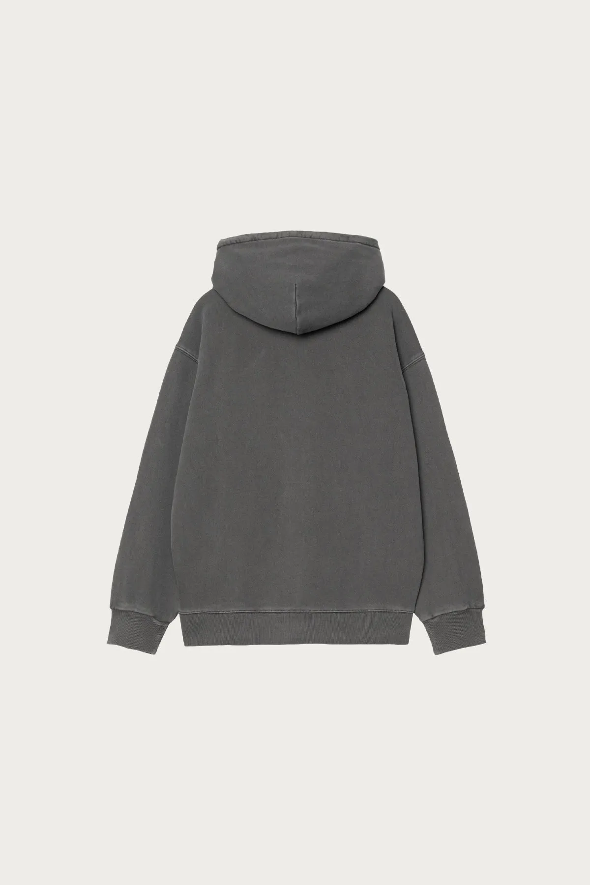 Hooded Nelson Sweat - Graphite Garment Dyed