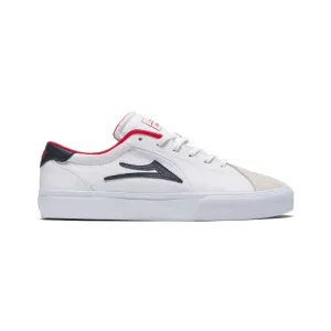 LAKAI FLACO II // WHITE/NAVY LEATHER