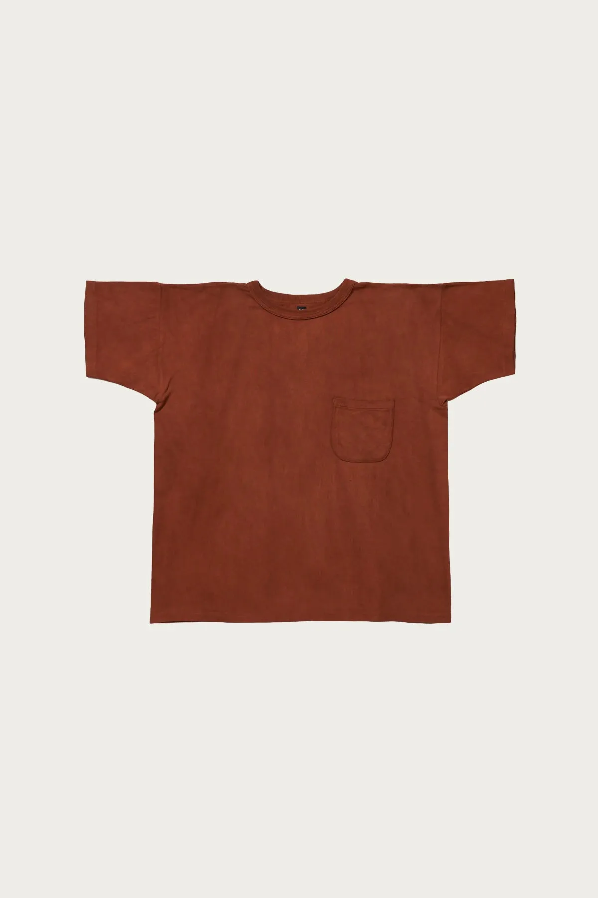 Lot. 601 Tee Shirt - Techi Tree Dyed Brown