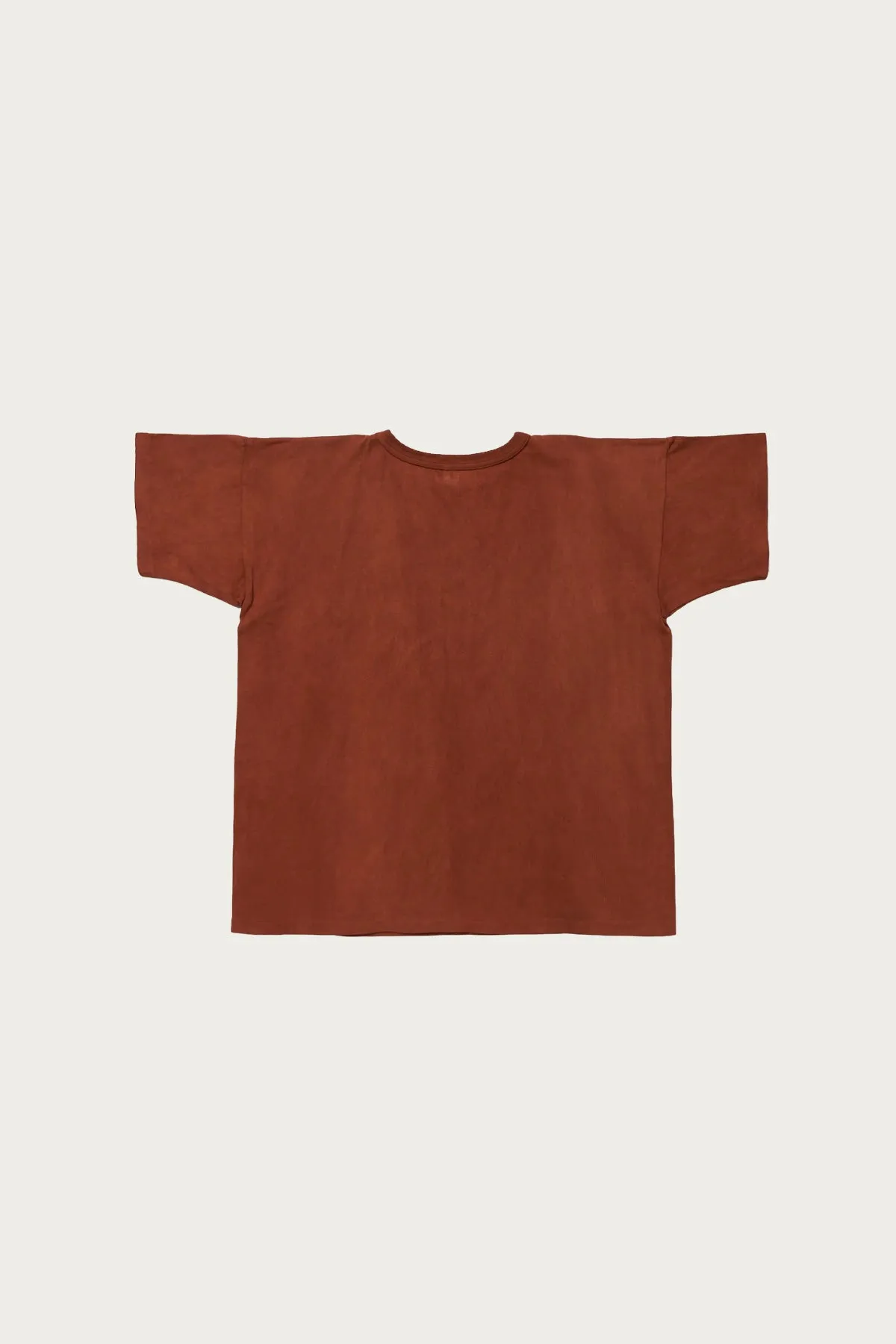 Lot. 601 Tee Shirt - Techi Tree Dyed Brown