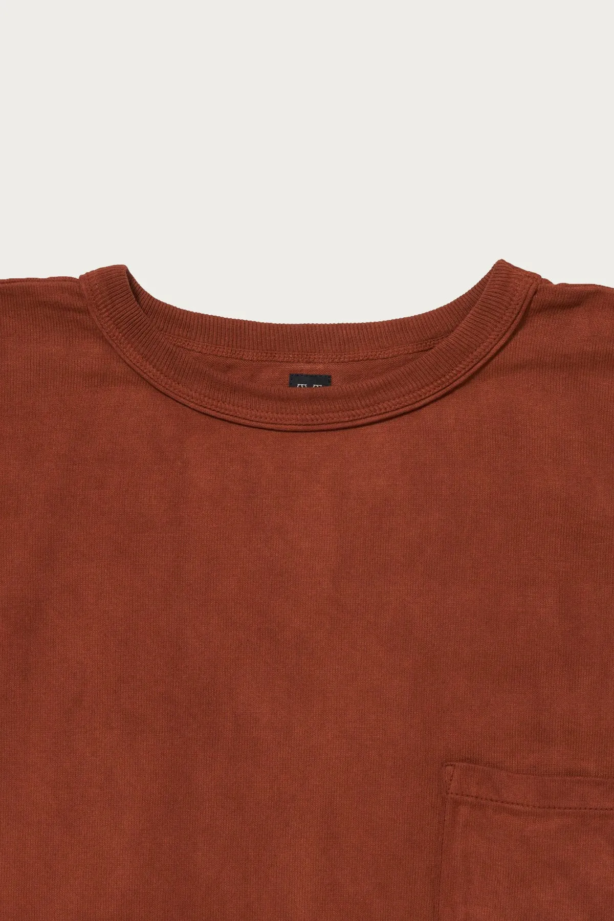 Lot. 601 Tee Shirt - Techi Tree Dyed Brown