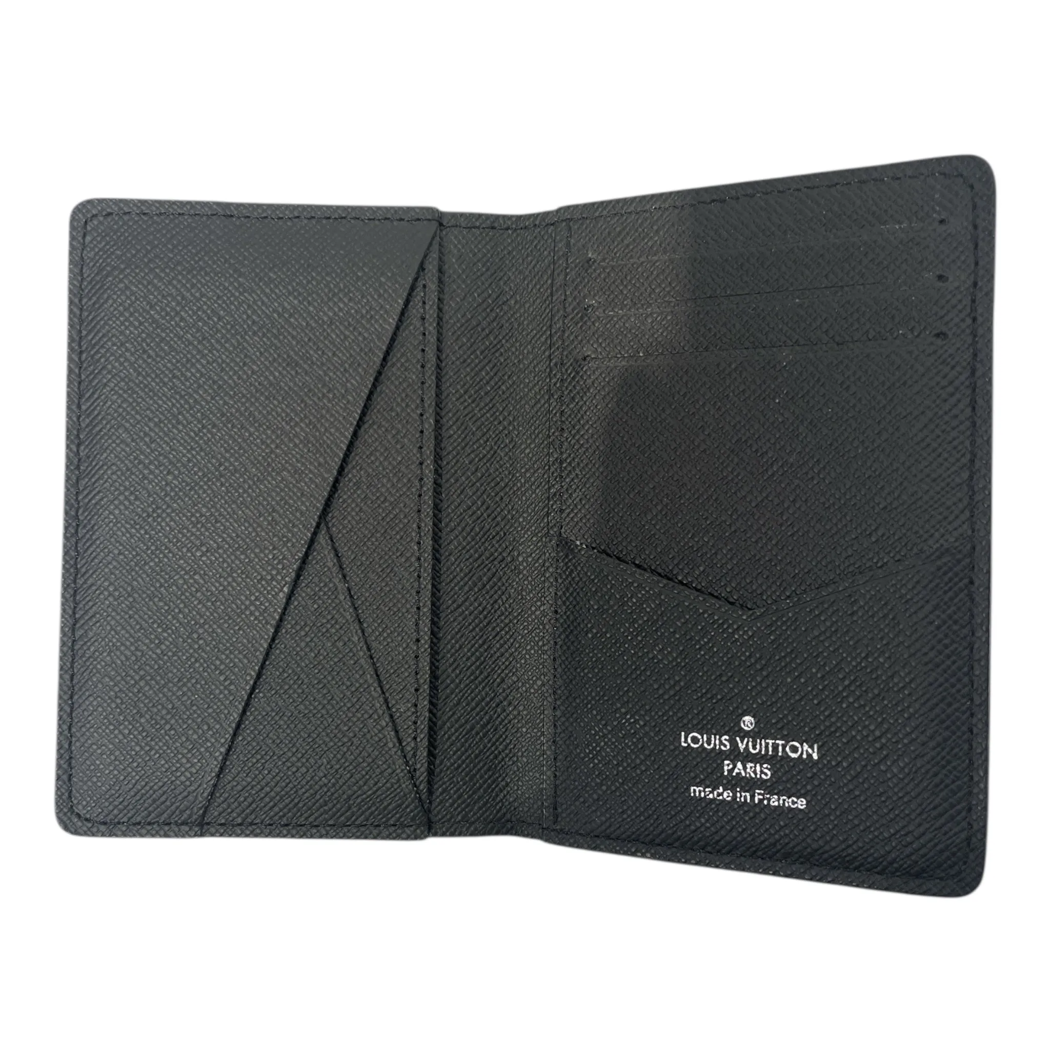 LOUIS VUITTON/Wallet/Monogram/Leather/BLK/Eclipse Sunrise Compact BLU