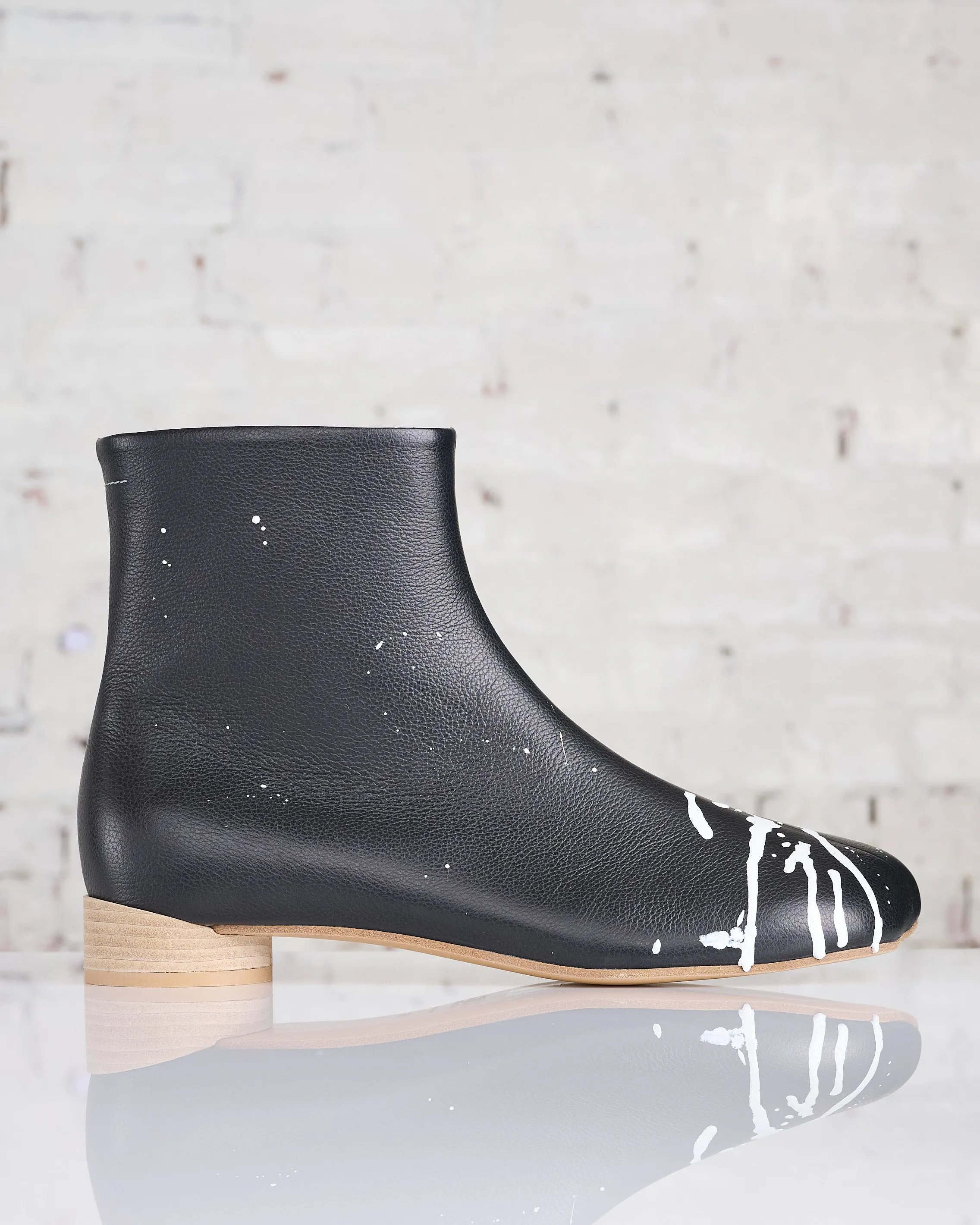 MM6 Maison Margiela Ankle Boot Black/Bright White