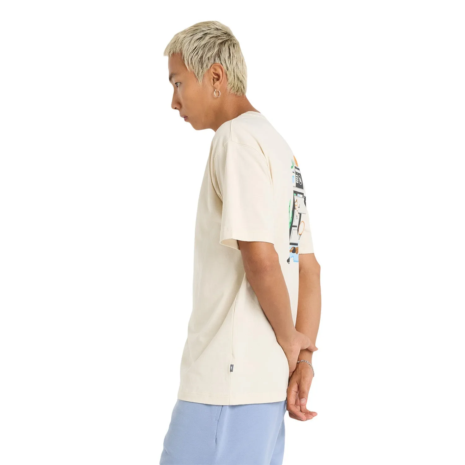 New Balance Men Drake Cereal Room T-Shirt Linen