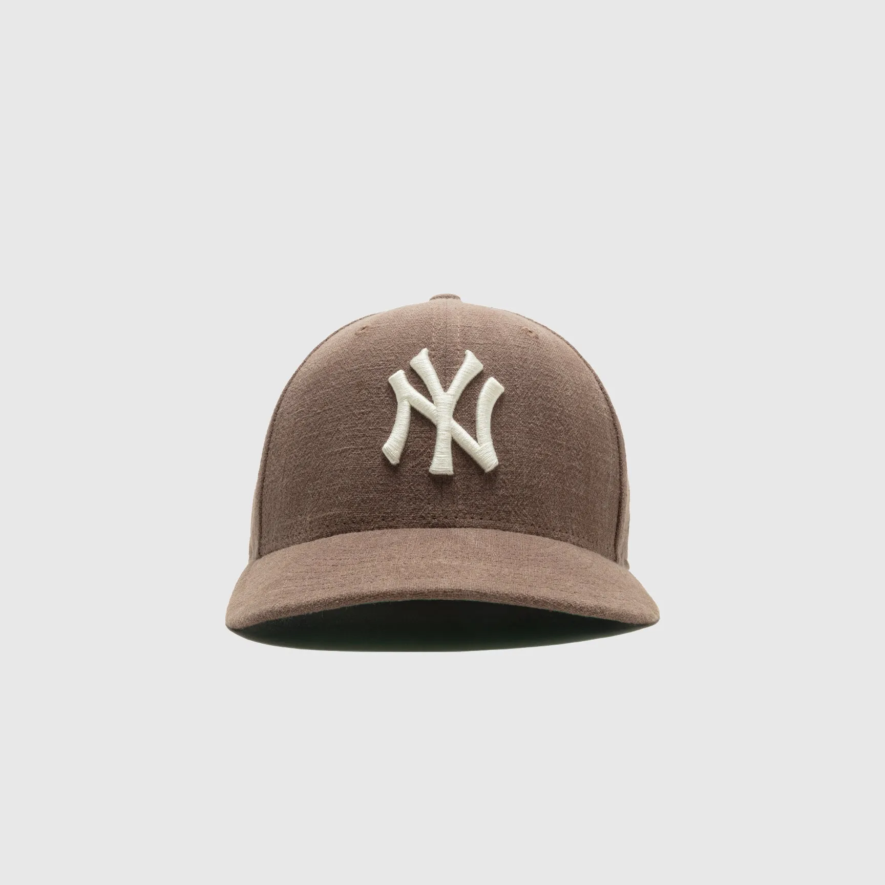 NEW YORK YANKEES 59FIFTY FITTED WALNUT LINEN