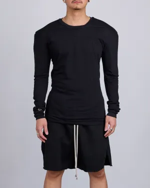 Rick Owens x Champion Girdered Harness Jersey Crewneck Black