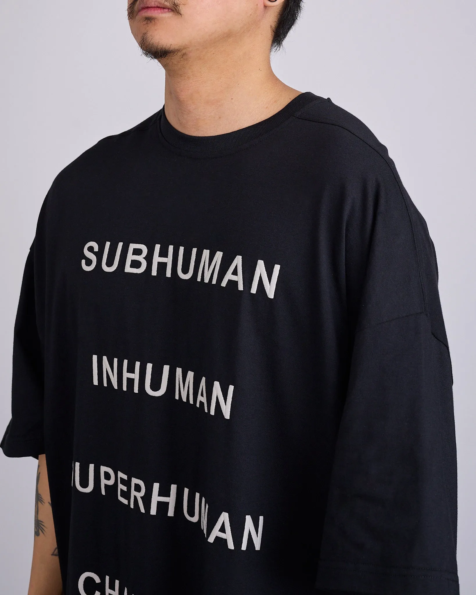 Rick Owens x Champion Tommy Jersey Logo T-Shirt Black