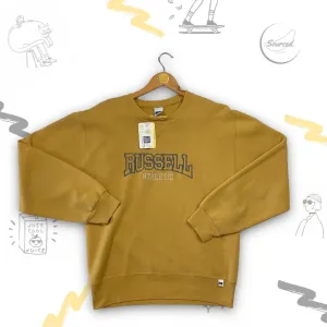 Russell Athletic Yellow Crewneck (S)