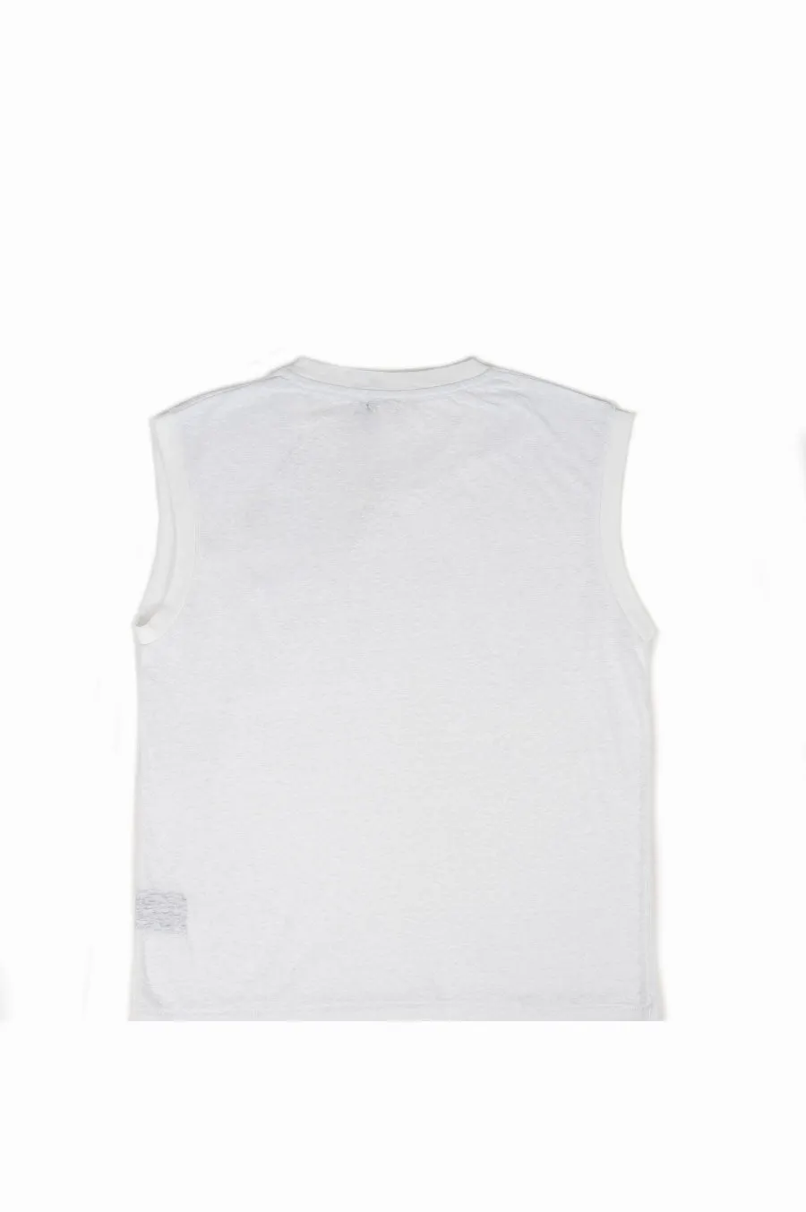 SECOND LAYER CORE BOX SLEEVELESS T-SHIRT BONE
