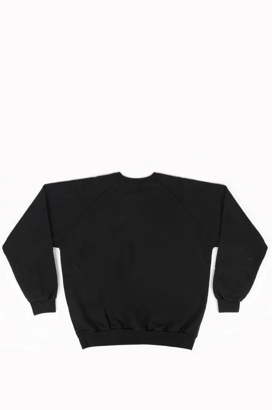 SECOND LAYER VINTAGE RAGLAN PULLOVER BLACK