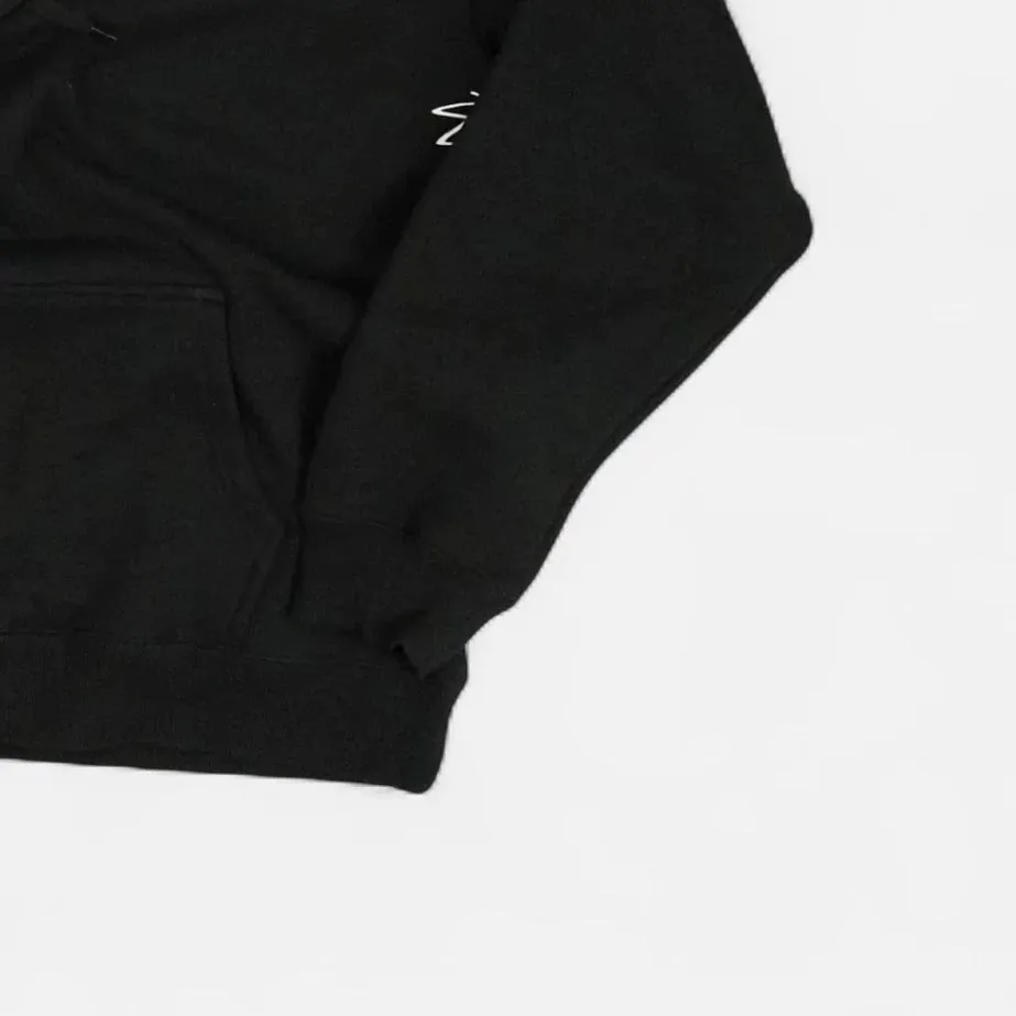 Stssy Black Graphic Design Hoodie