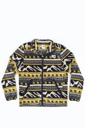 THE NORTH FACE CAMPSHIRE FULL ZIP ARROWHEAD YELLOW FAIRISLE