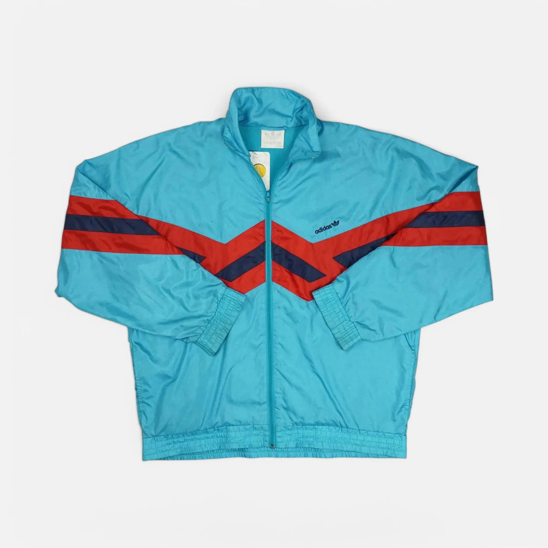 Vintage Adidas Blue Trackjacket (XL)