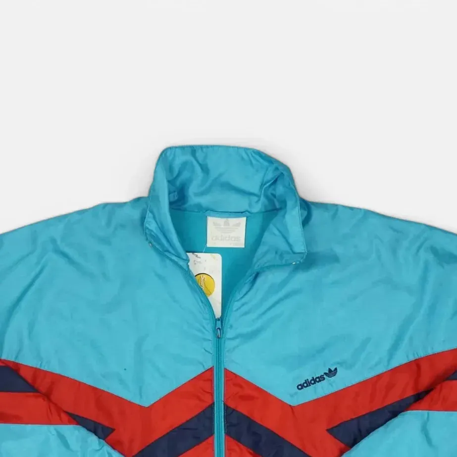 Vintage Adidas Blue Trackjacket (XL)