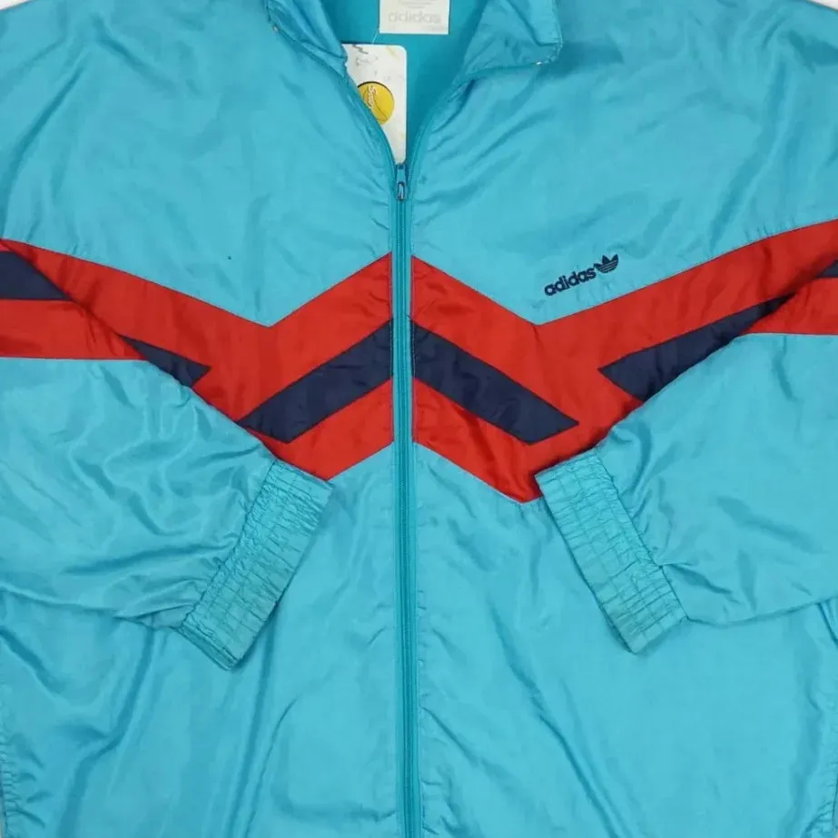 Vintage Adidas Blue Trackjacket (XL)