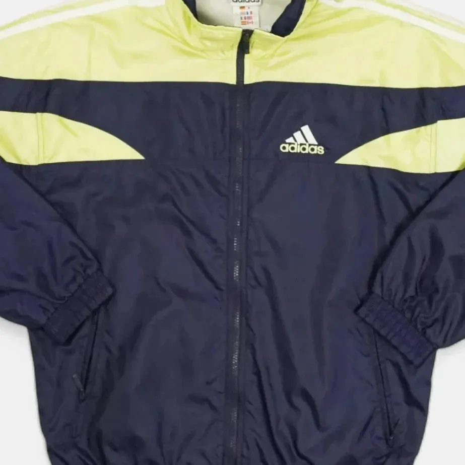 Vintage Adidas Navy Trackjacket (s)