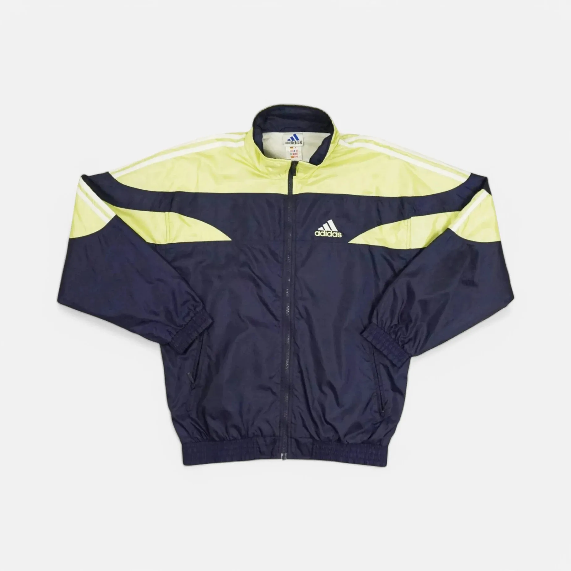 Vintage Adidas Navy Trackjacket (s)