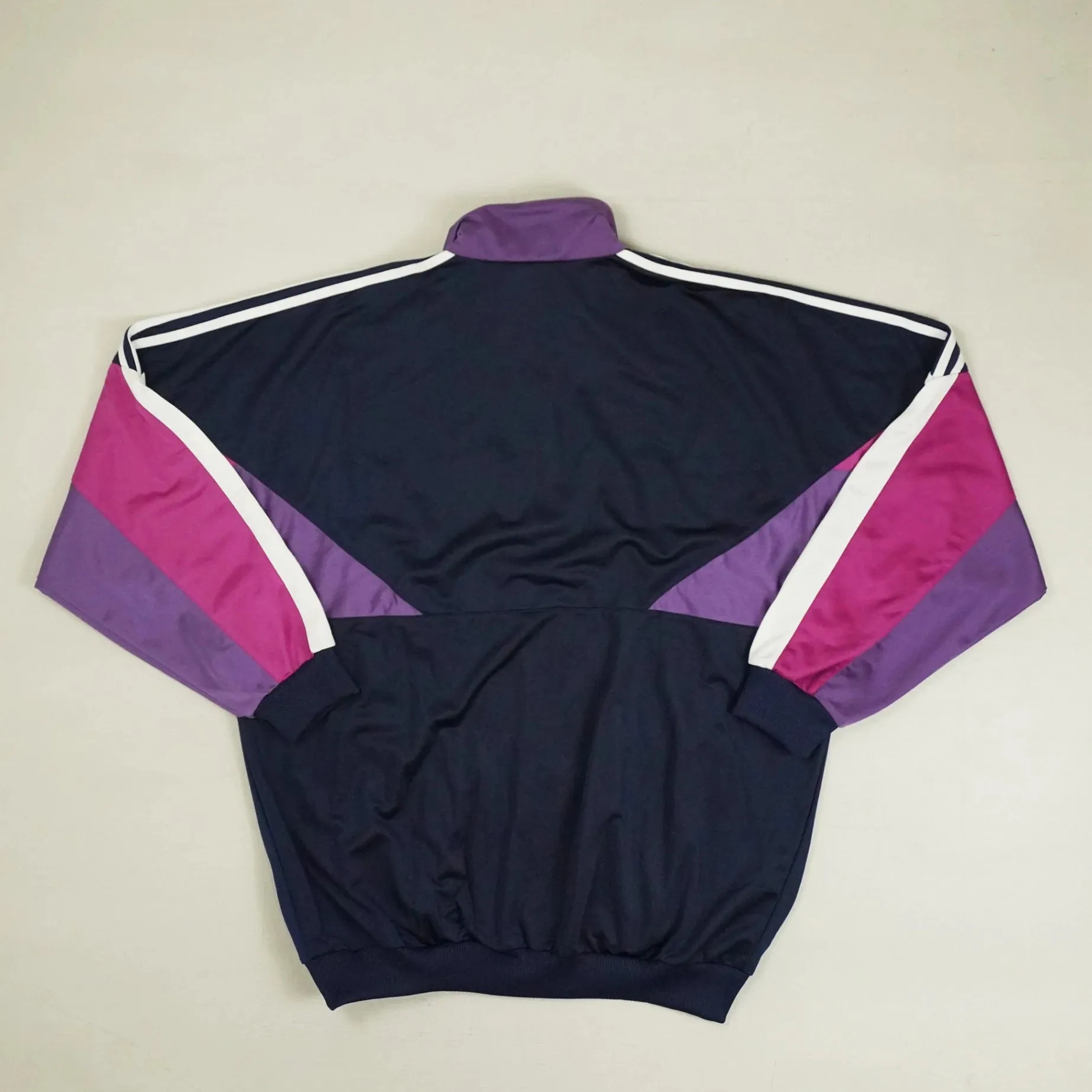 Vintage Adidas Navy Trackjacket (XL)