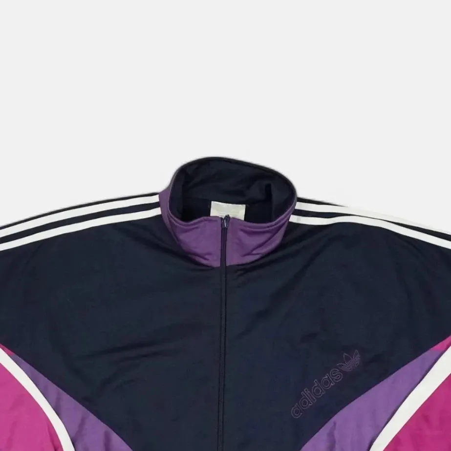 Vintage Adidas Navy Trackjacket (XL)